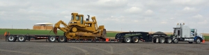 Heavy haul transportation and trucking at Adams Trucking