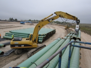 Pipe Unloading